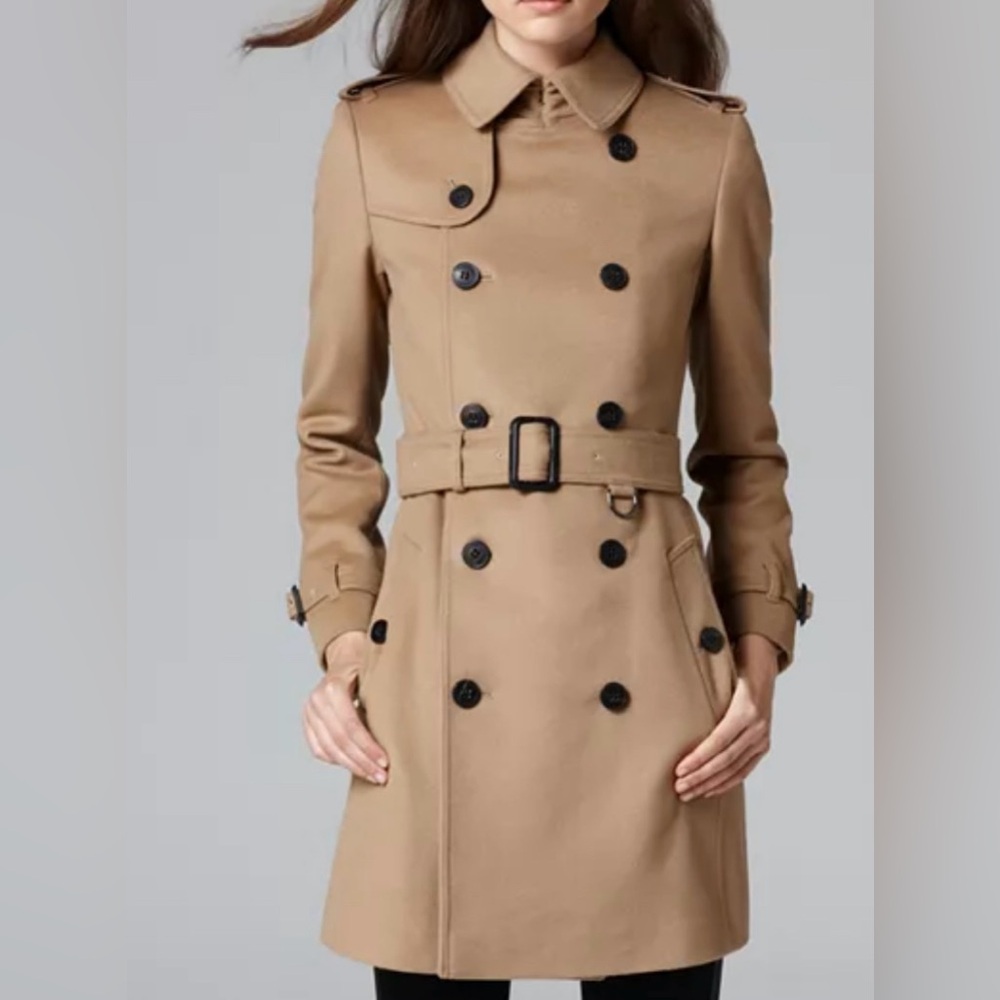 Burberry London England ‎ Cashmere/ Wool coat - Picture 1 of 12